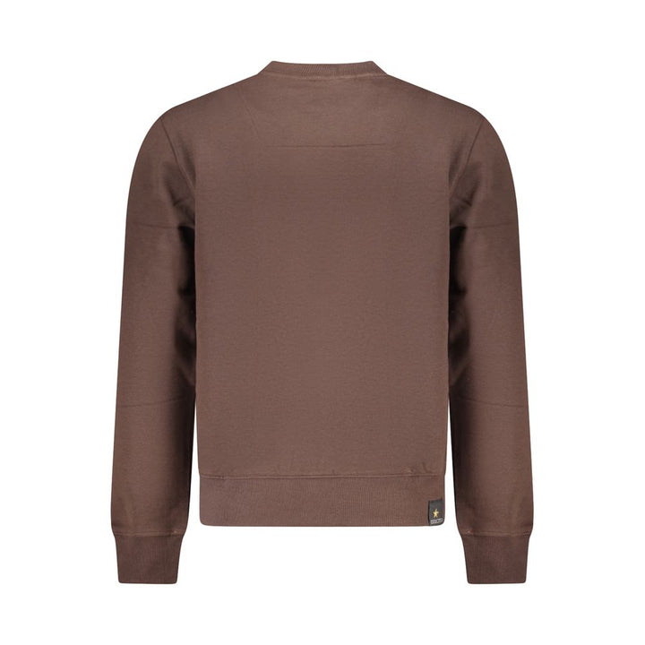 Accademia Militare Brown Cotton Men's Sweatshirt