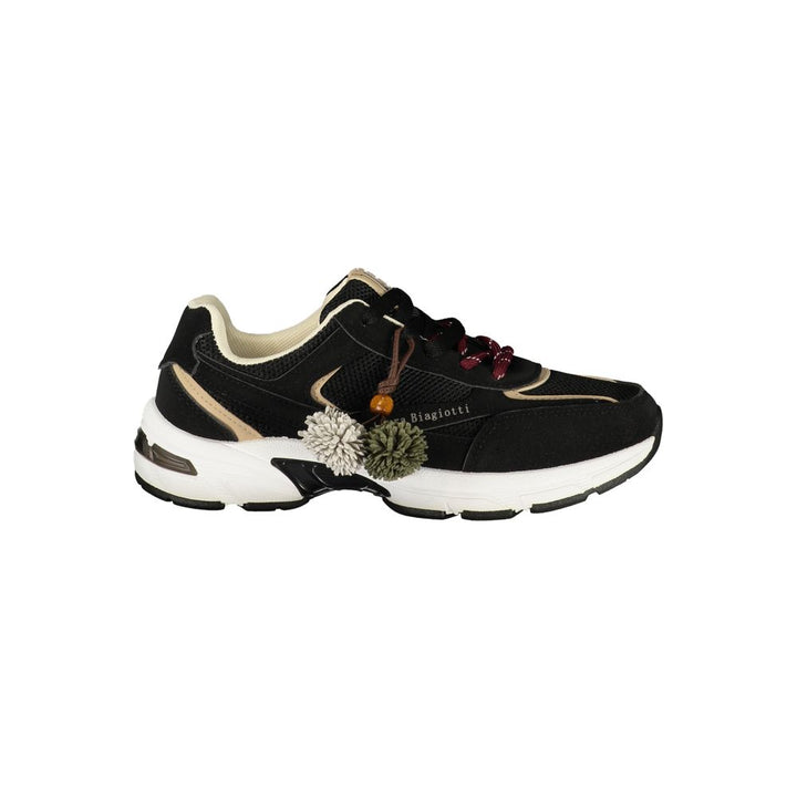 Laura Biagiotti Nero Polyurethane Women's Sneaker