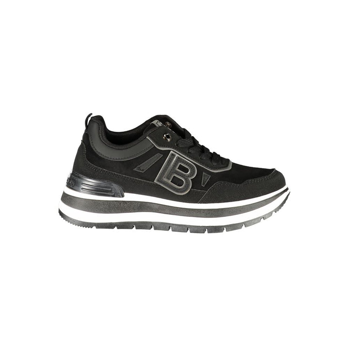Laura Biagiotti Black Polyurethane Women's Sneaker