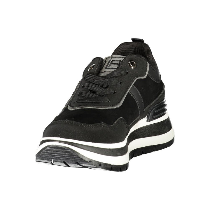 Laura Biagiotti Black Polyurethane Women's Sneaker