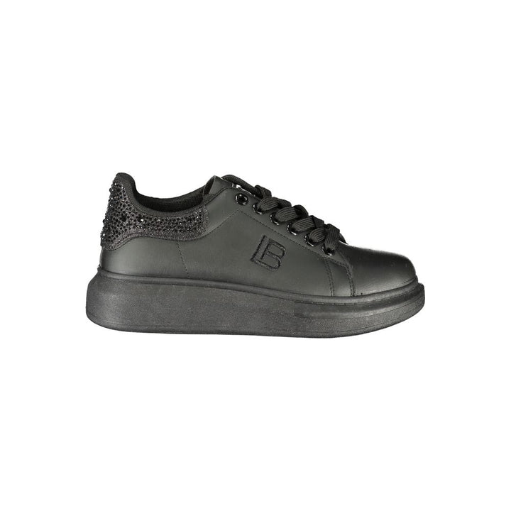 Laura Biagiotti Black Polyurethane Women's Sneaker