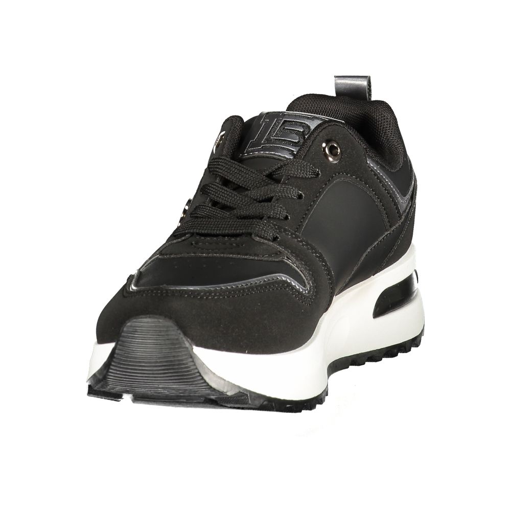 Laura Biagiotti Black Polyurethane Women's Sneaker