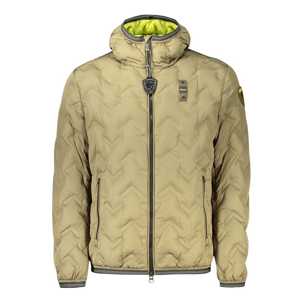 Blauer Verde Polyester Men's Jacket