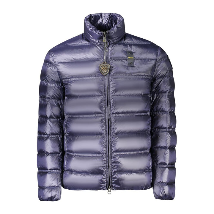 Blauer Blue Polyamide Men Jacket