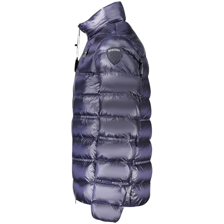 Blauer Blue Polyamide Men Jacket