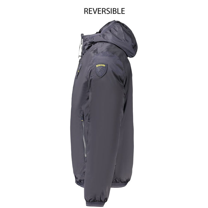 Blauer Blue Polyamide Men's Jacket