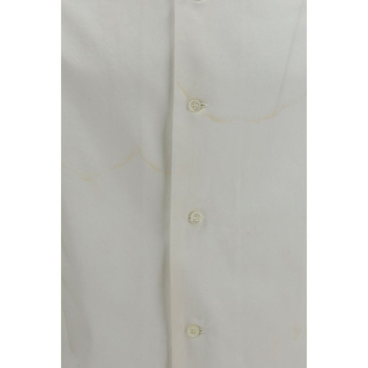 Prada White Cotton Dress Shirt