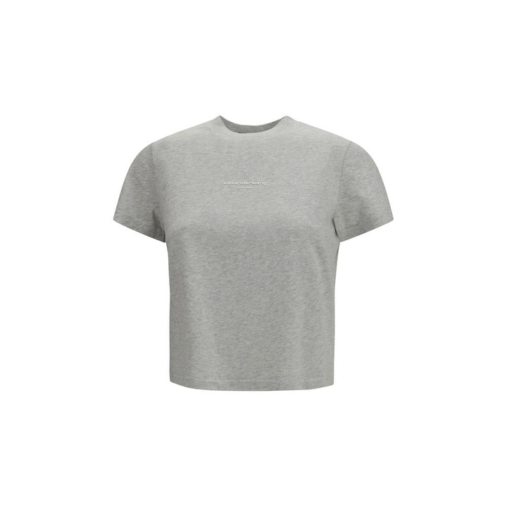 Alexander Wang Gray Cotton T-Shirt
