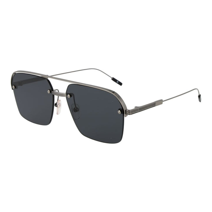 Ermenegildo Zegna Silver Metal Sunglasses