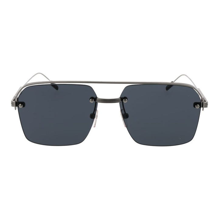 Ermenegildo Zegna Silver Metal Sunglasses