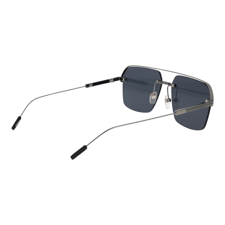 Ermenegildo Zegna Silver Metal Sunglasses