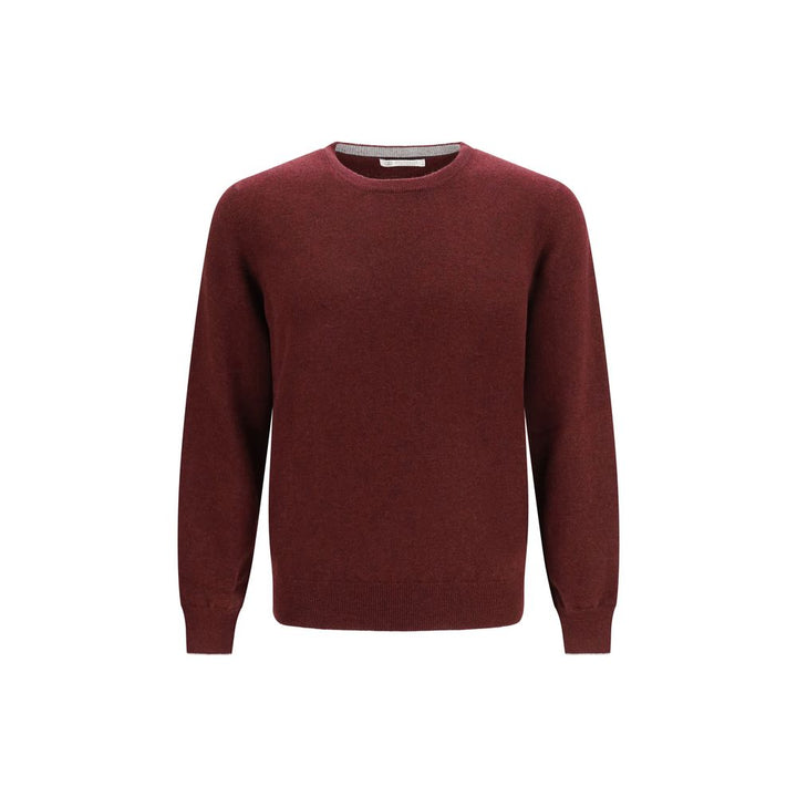 Brunello Cucinelli Bordeaux Cashmere Sweater