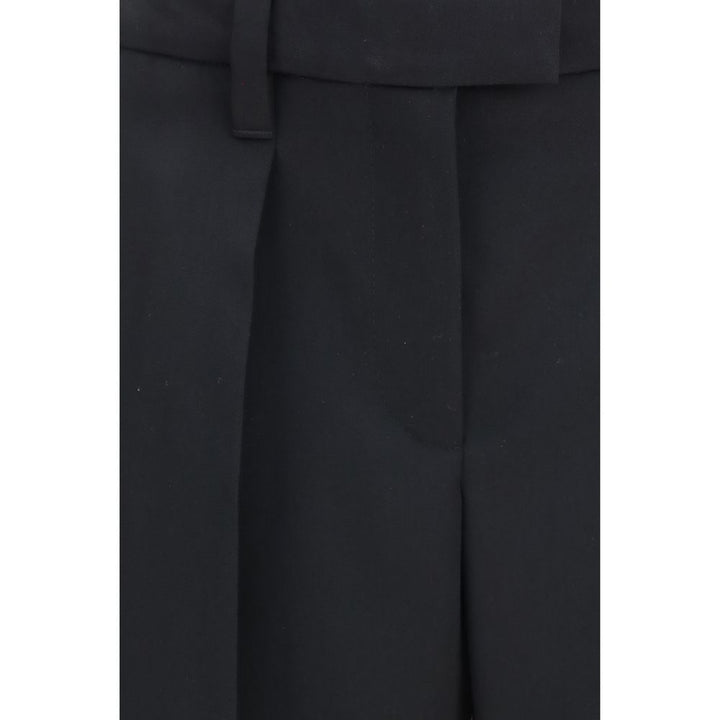 Brunello Cucinelli Black Wool Oves Aries Dress Pants