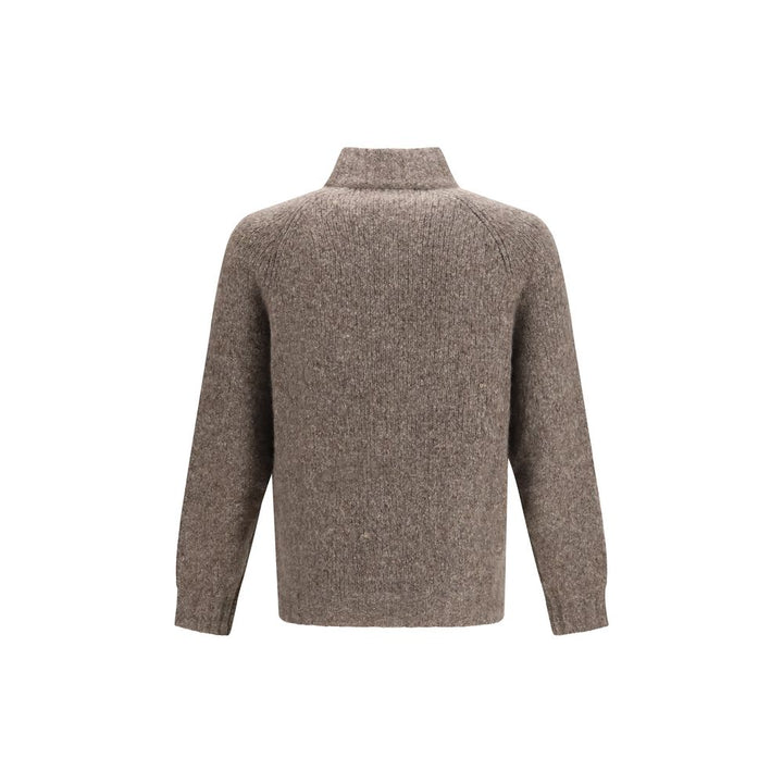 Brunello Cucinelli Beige Cashmere Cardigan