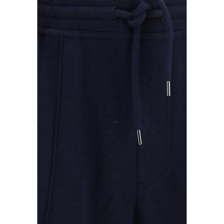 Brunello Cucinelli Blue Cotton Athletic Pants
