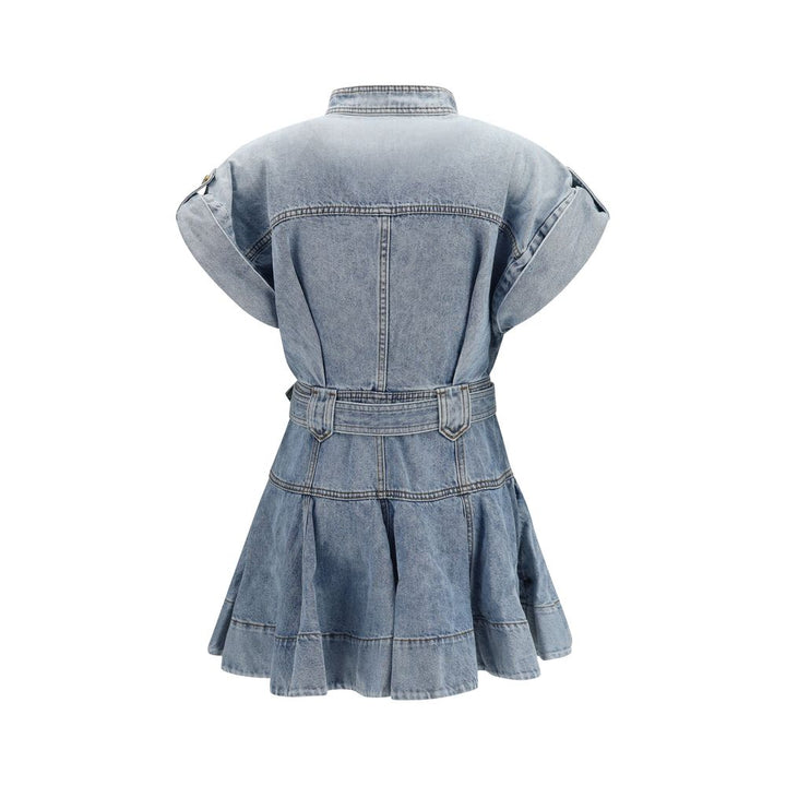 Zimmermann Blue Cotton Casual Dress