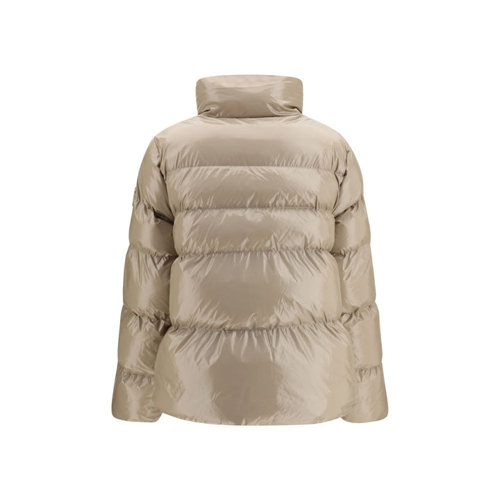 PINKO Beige Polyamide Full-Length Jacket