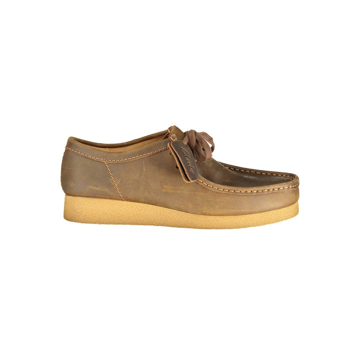 Clarks Brown Leather Men's Sneaker