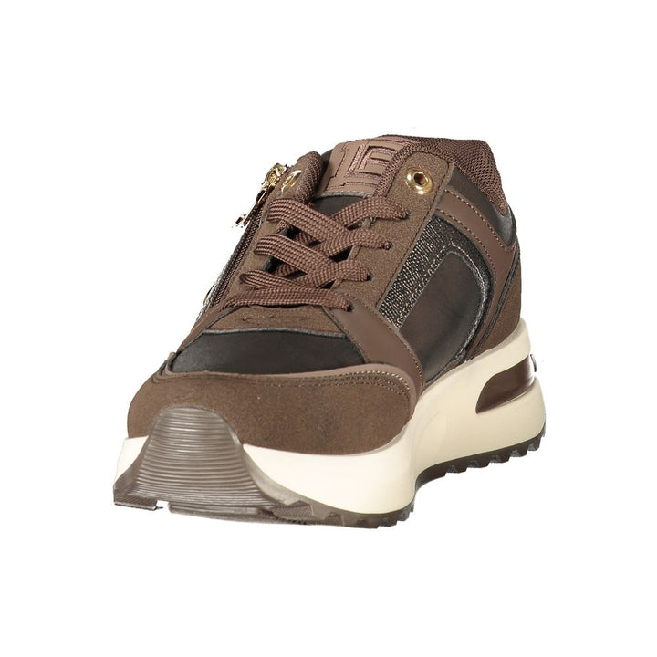 Laura Biagiotti Brown Polyurethane Women's Sneaker