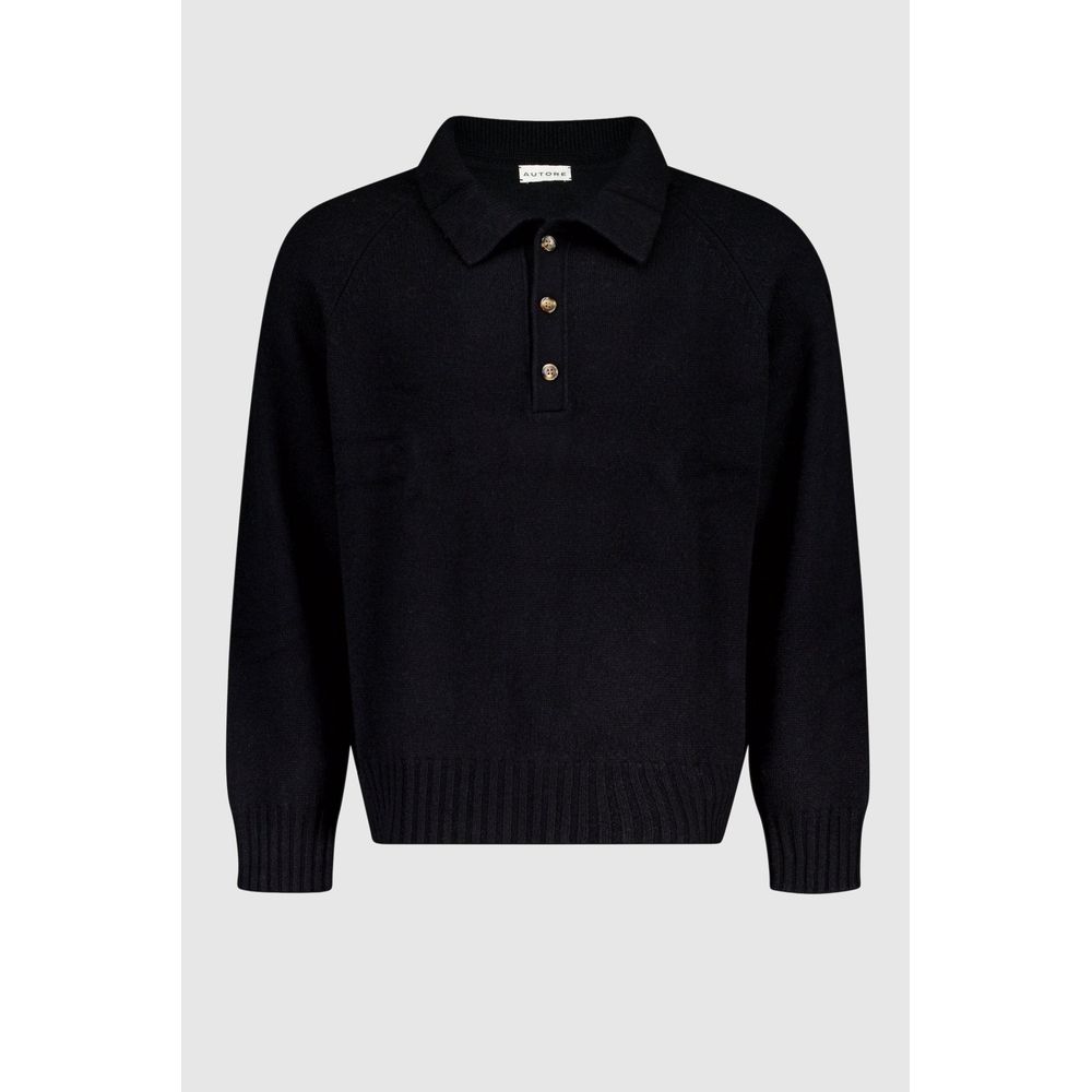 Autore Black Wool Sweater