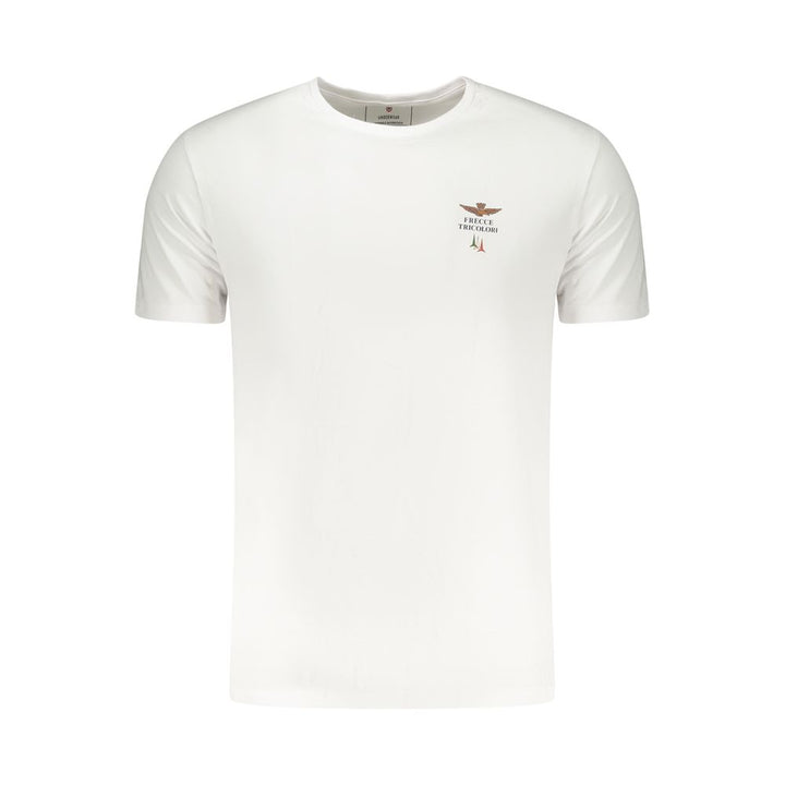 Aeronautica Militare Bianco Cotton Men's Underwear-Shirt
