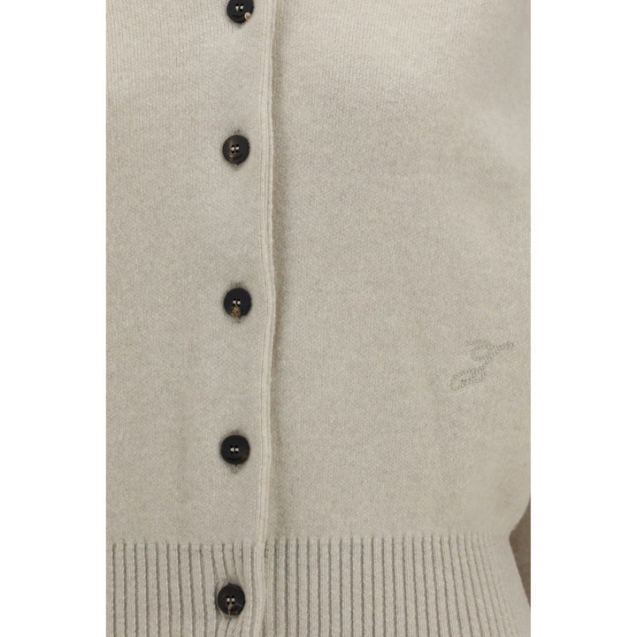 Jacquemus Beige Wool Oves Aries Cardigan