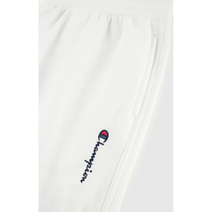 Champion White Cotton Bermuda Shorts