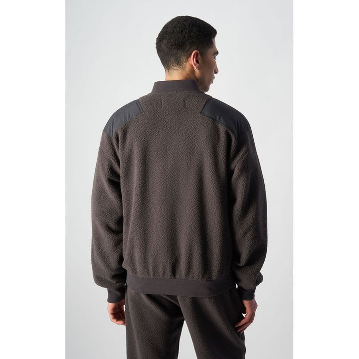 Champion Black Polyester Bomber