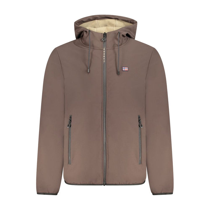 Norway 1963 Brown Polyester Men's Jacket