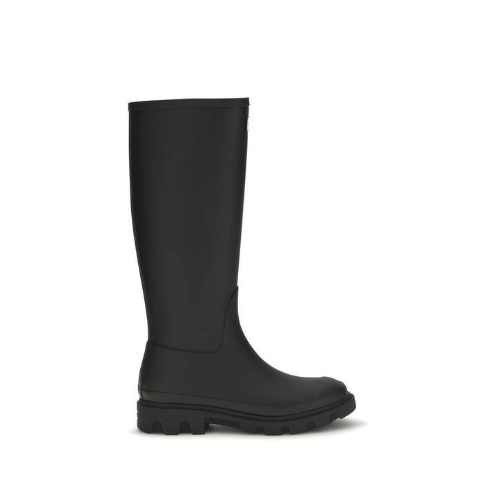 Hunter Black Rubber Rain Boots