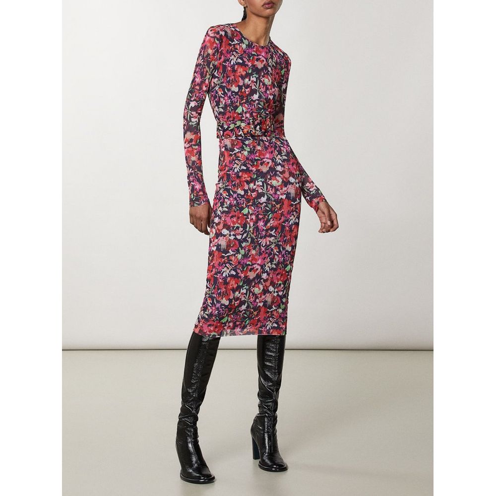 Patrizia Pepe Red Polyester Casual Dress