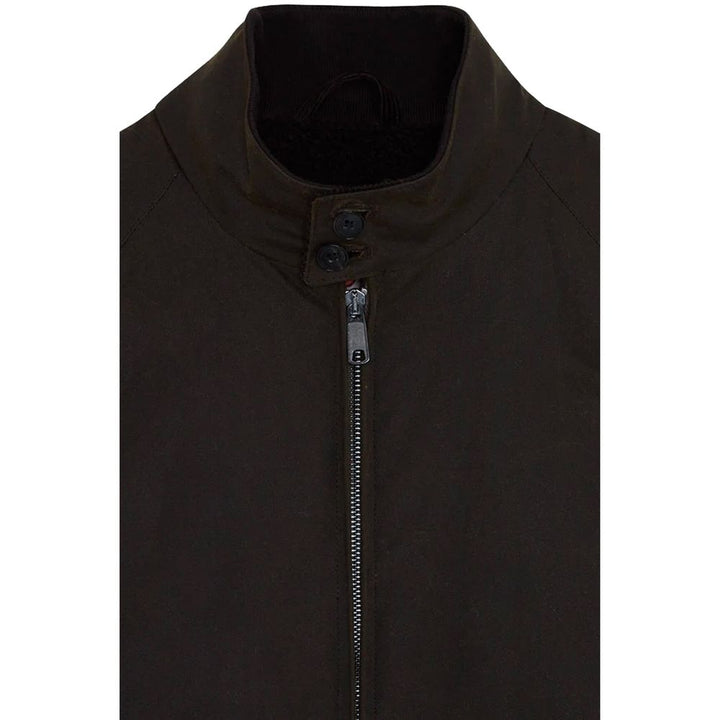Baracuta Black Cotton Bomber