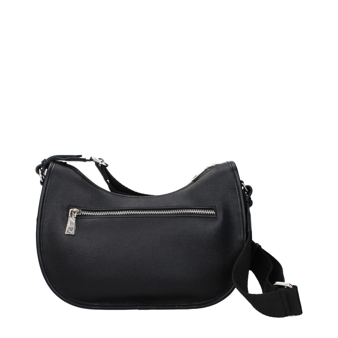 Liu Jo Black Polyester Crossbody Bag