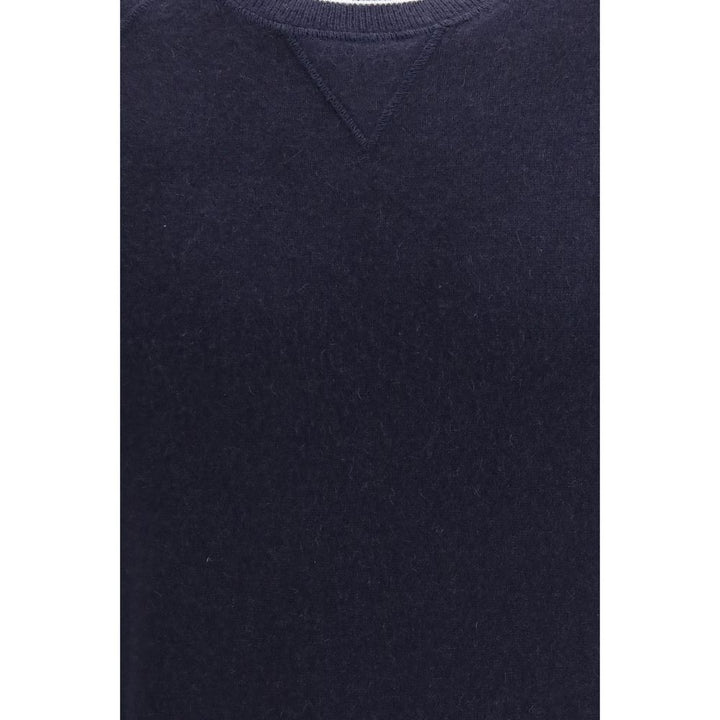 Aragona Cashmere Blue Cashmere Sweater