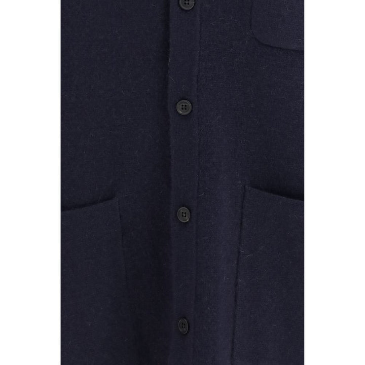 Aragona Cashmere Blue Cashmere Cardigan