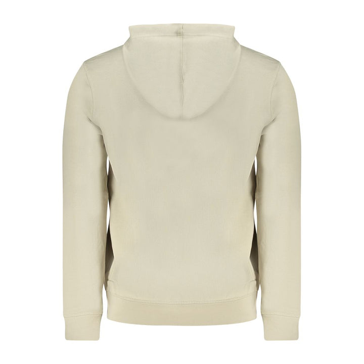 Hugo Boss Beige Cotton Men Sweatshirt