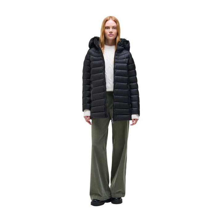 Colmar Originals Black Polyamide Full-Length Jacket