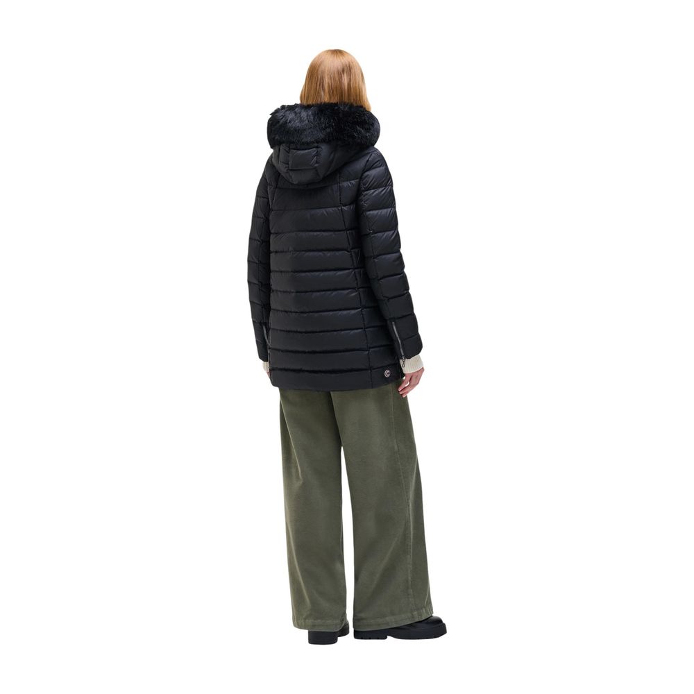 Colmar Originals Black Polyamide Full-Length Jacket