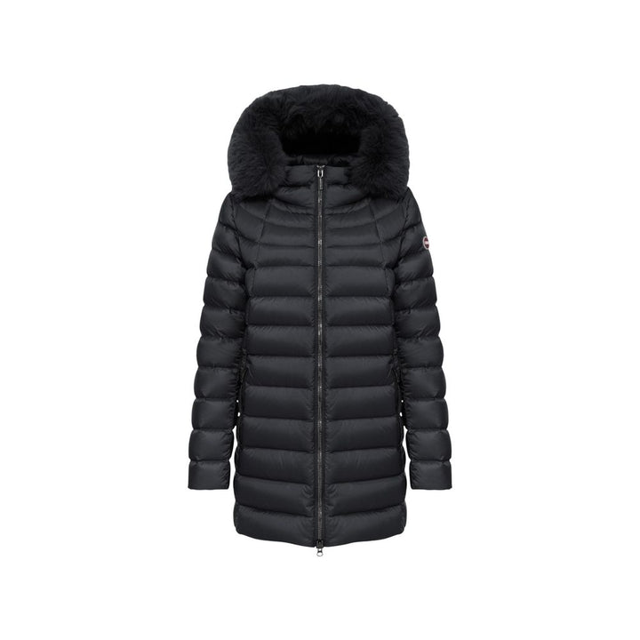 Colmar Originals Black Polyamide Full-Length Jacket