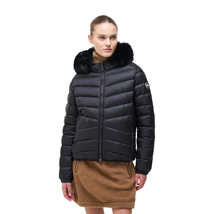 Colmar Originals Black Polyamide Full-Length Jacket