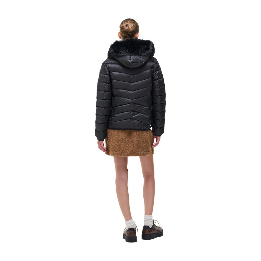 Colmar Originals Black Polyamide Full-Length Jacket
