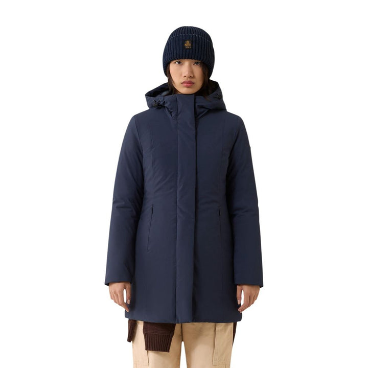 Refrigiwear Blue Polyester Full-Length Jacket
