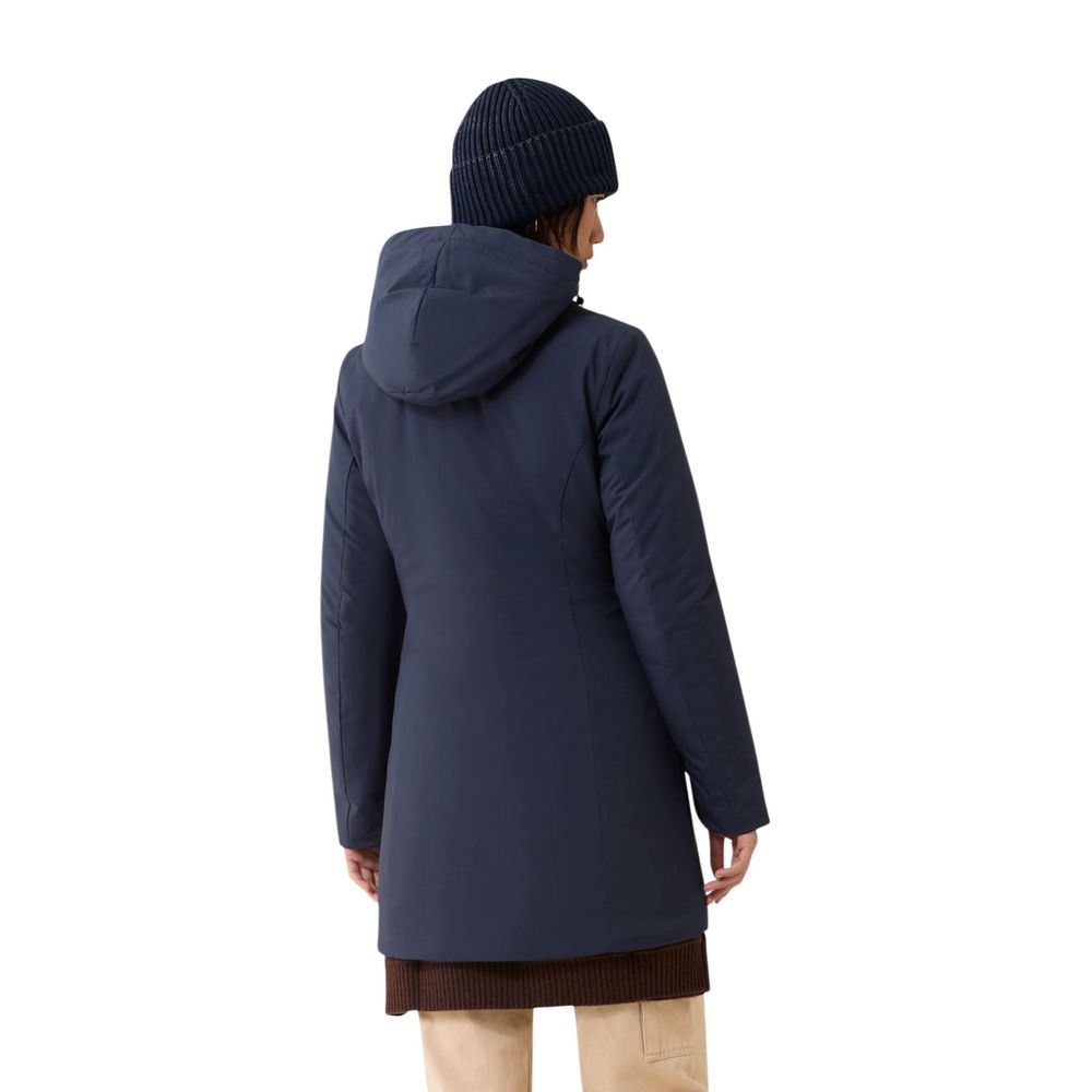 Refrigiwear Blue Polyester Full-Length Jacket