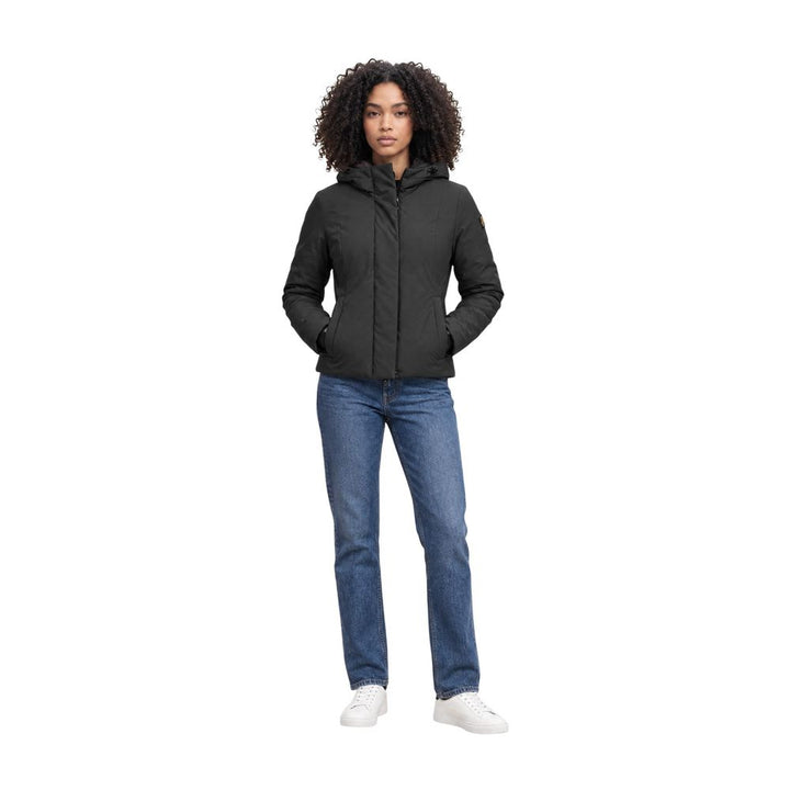 Refrigiwear Black Polyester Full-Length Jacket