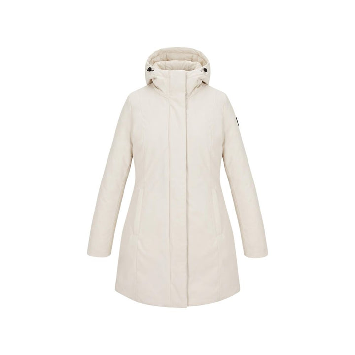 Refrigiwear Cream Polyester Full-Length Jacket