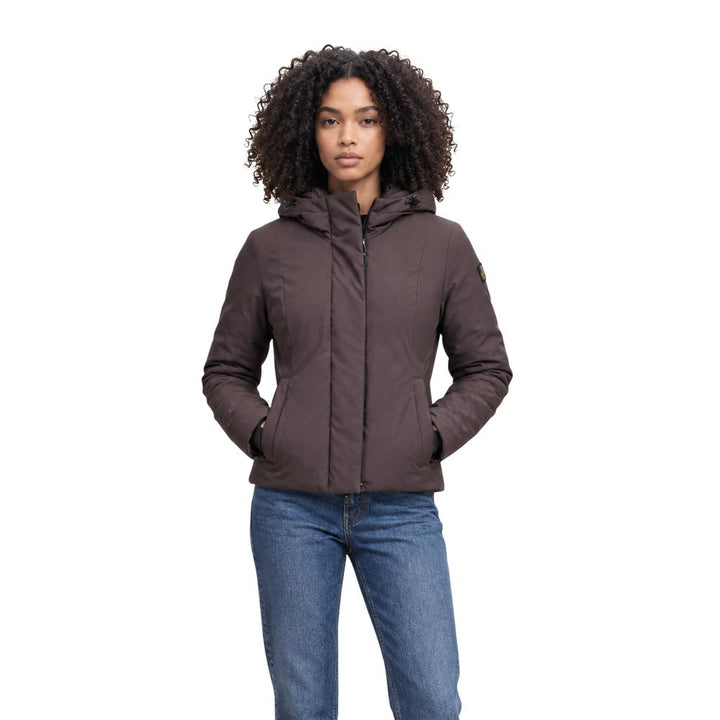 Refrigiwear Brown Polyester Full-Length Jacket