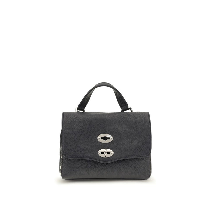 Zanellato Blue Calf Leather Bos Taurus Handbag