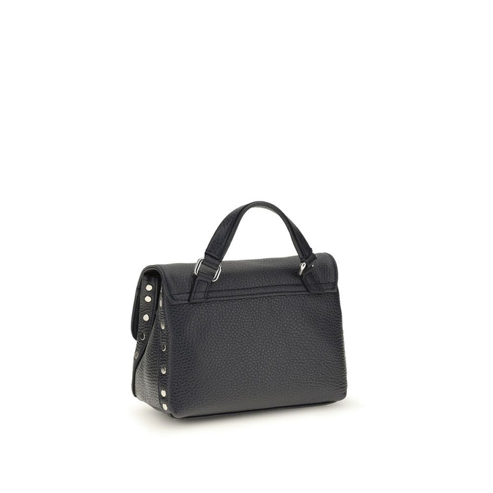 Zanellato Blue Calf Leather Bos Taurus Handbag