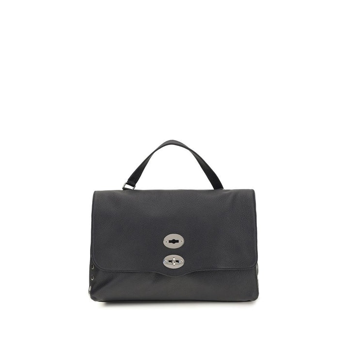 Zanellato Blue Calf Leather Bos Taurus Handbag