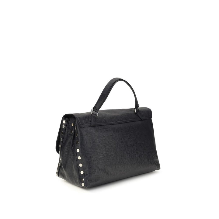 Zanellato Blue Calf Leather Bos Taurus Handbag